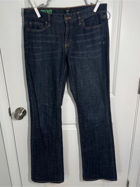 J. Crew Dark Blue Boot-Cut Jeans